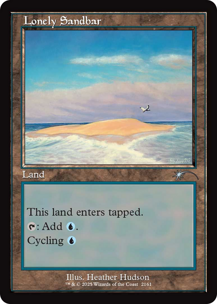 Lonely Sandbar (Retro Frame) [Secret Lair Drop Series] | Devastation Store