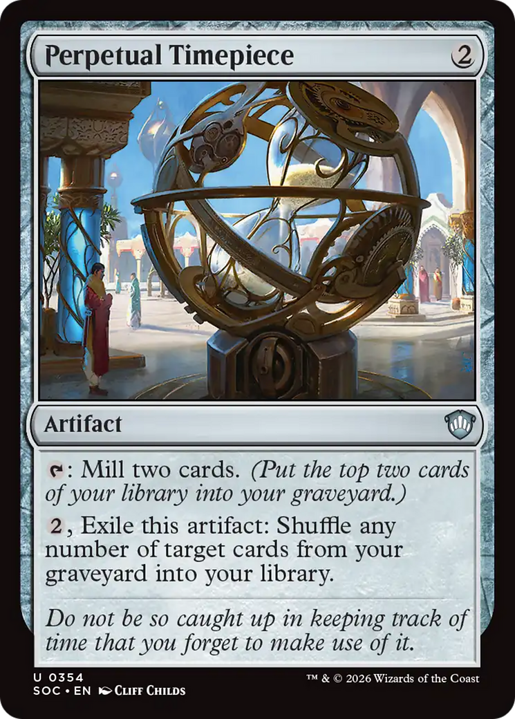 Perpetual Timepiece [Secrets of Strixhaven Commander] | Devastation Store