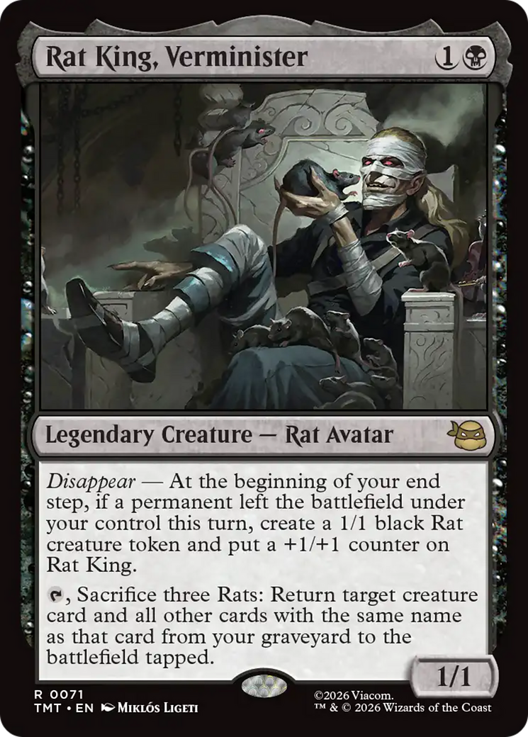 Rat King, Verminister [Teenage Mutant Ninja Turtles] | Devastation Store