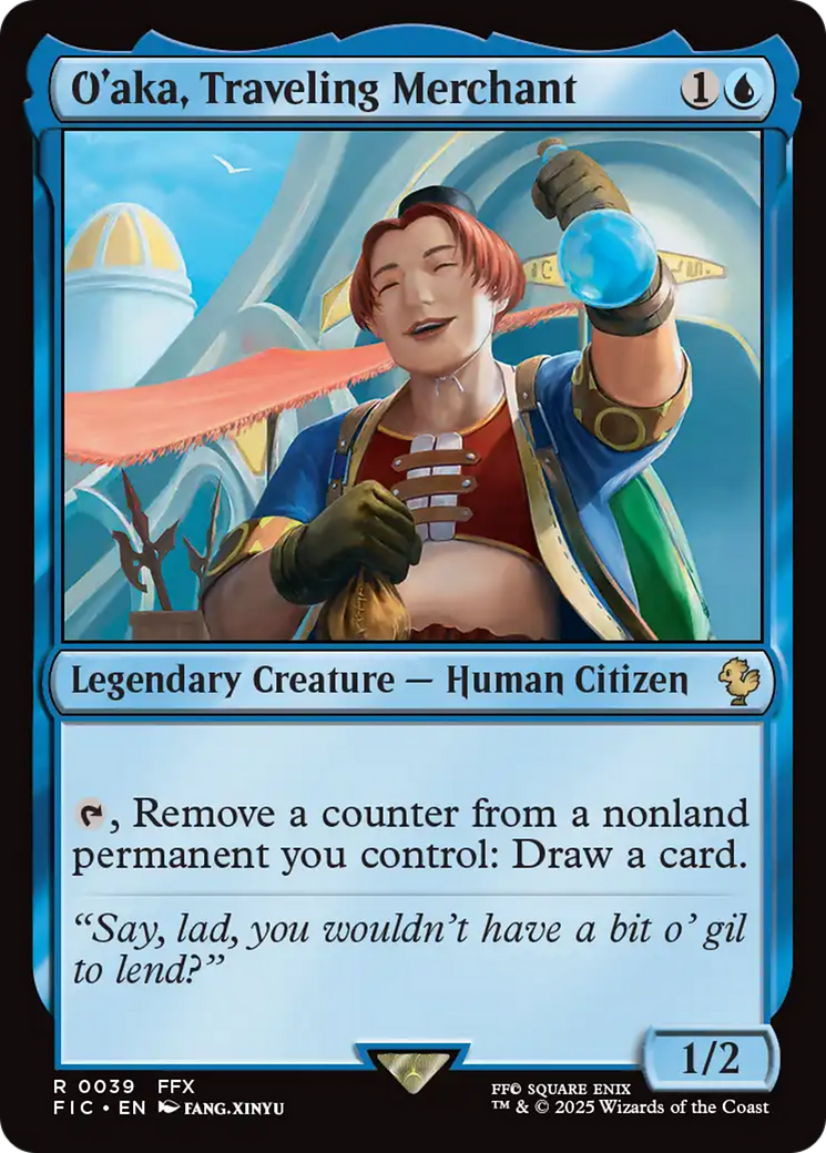 O'aka, Traveling Merchant [FINAL FANTASY Commander] | Devastation Store
