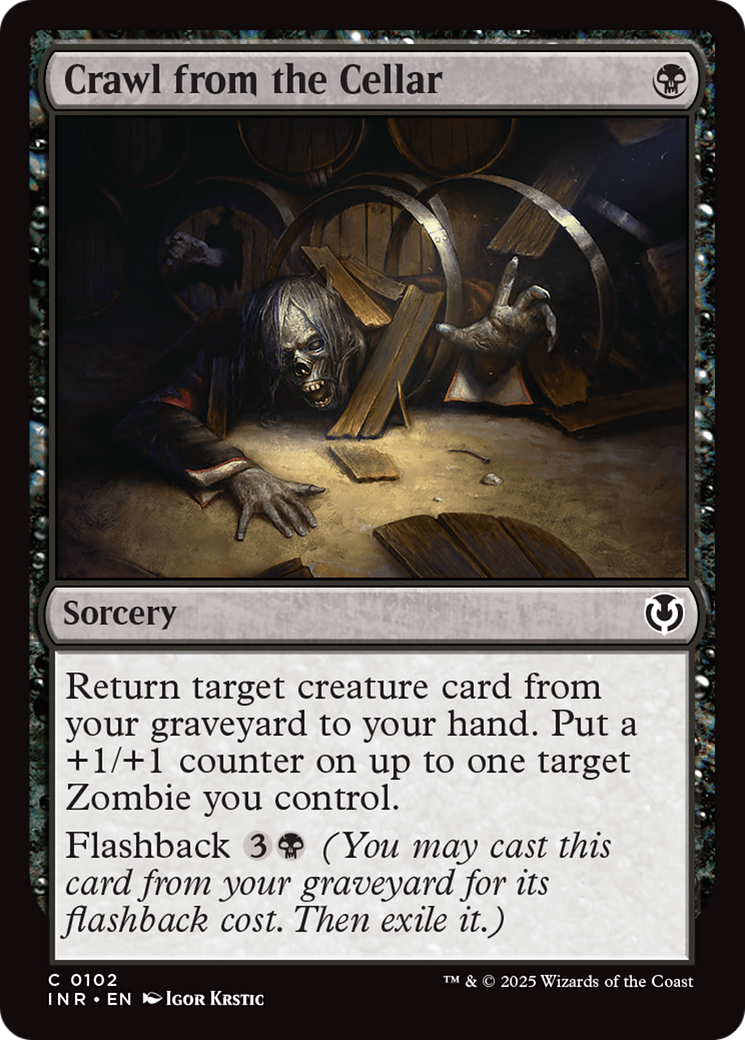 Crawl from the Cellar [Innistrad Remastered] | Devastation Store