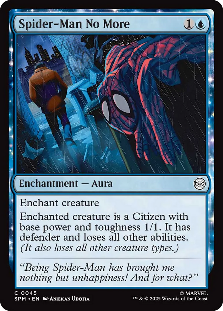 Spider-Man No More [Marvel's Spider-Man] | Devastation Store