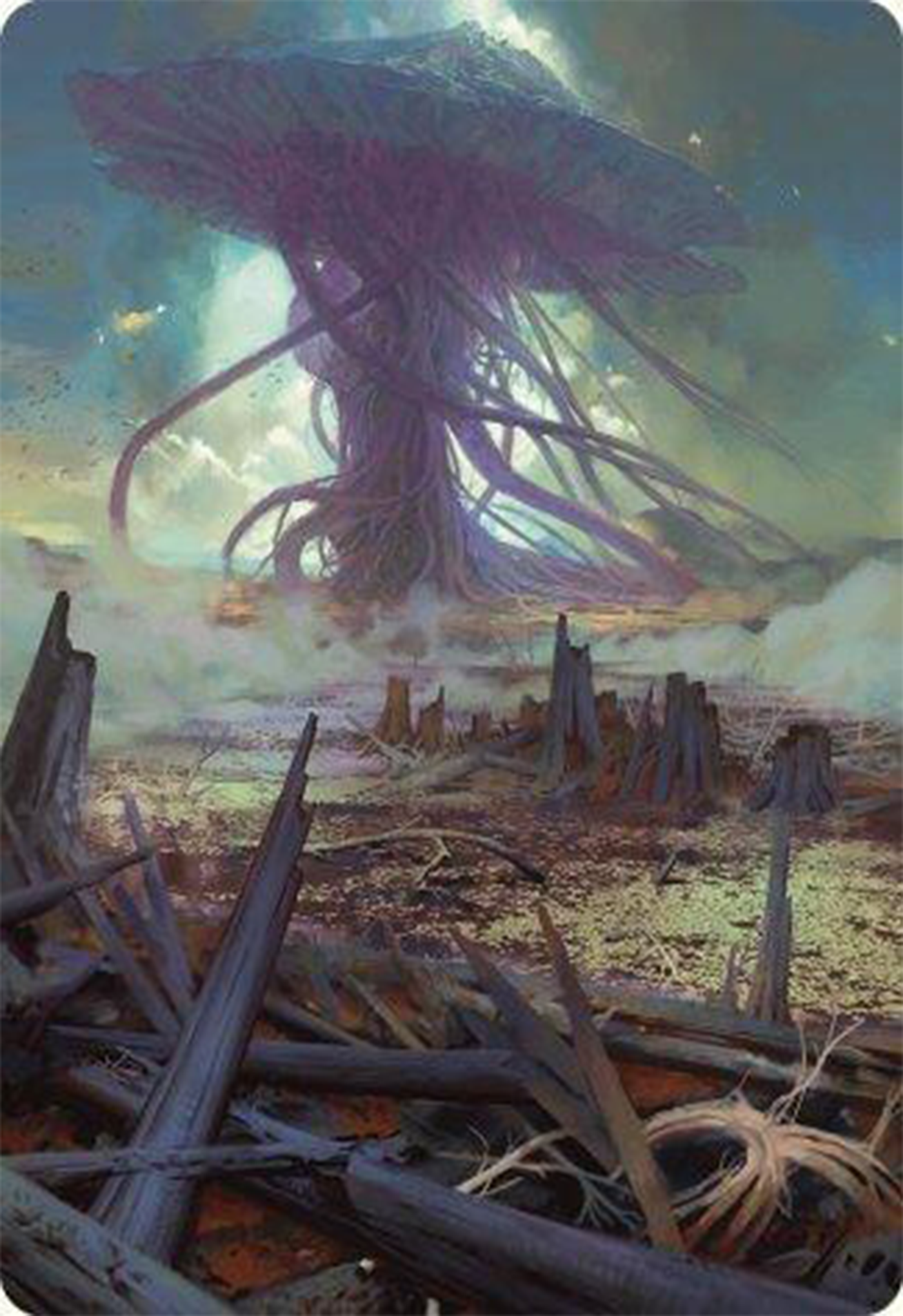Swamp Art Card [Modern Horizons 3 Art Series] | Devastation Store