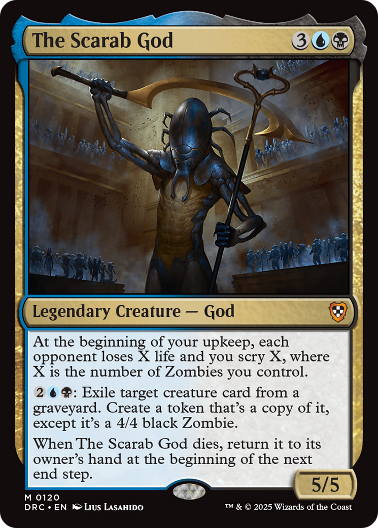 The Scarab God [Aetherdrift Commander] | Devastation Store