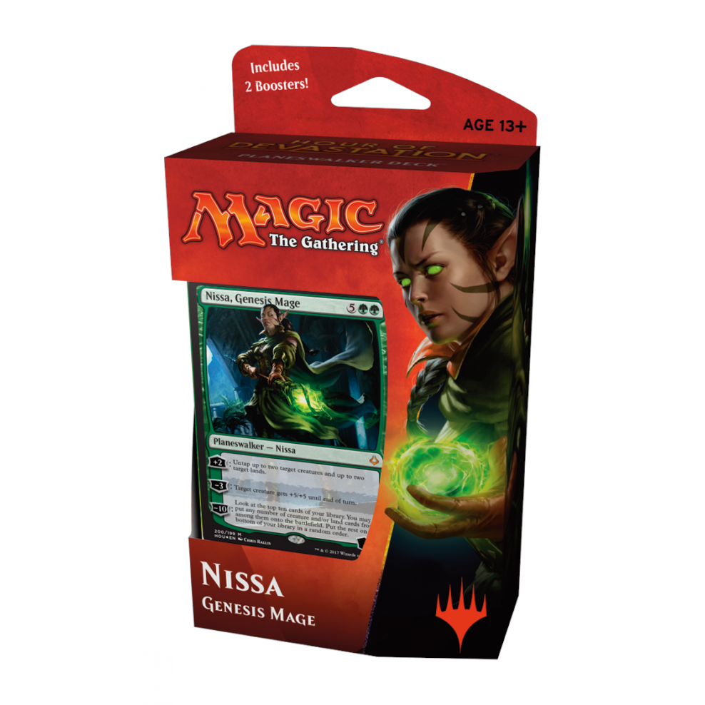 Hour of Devastation - Planeswalker Deck (Nissa) | Devastation Store