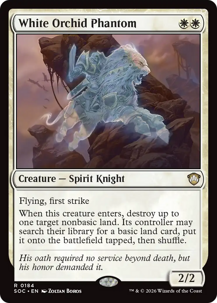 White Orchid Phantom [Secrets of Strixhaven Commander] | Devastation Store