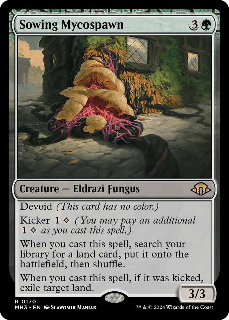 Sowing Mycospawn [Modern Horizons 3] | Devastation Store