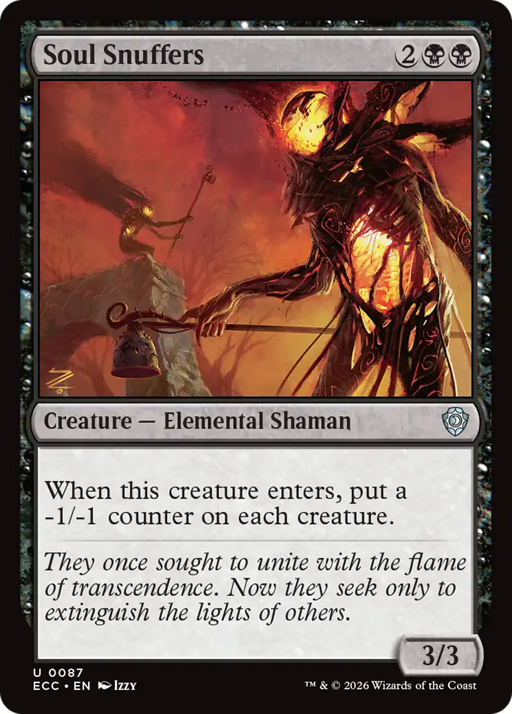Soul Snuffers [Lorwyn Eclipsed Commander] | Devastation Store