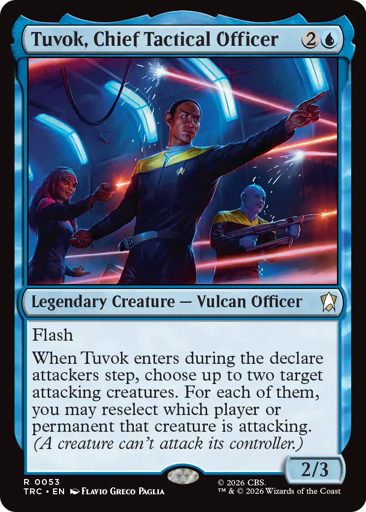 Tuvok, Chief Tactical Officer (Surge Foil) [Star Trek Commander] | Devastation Store