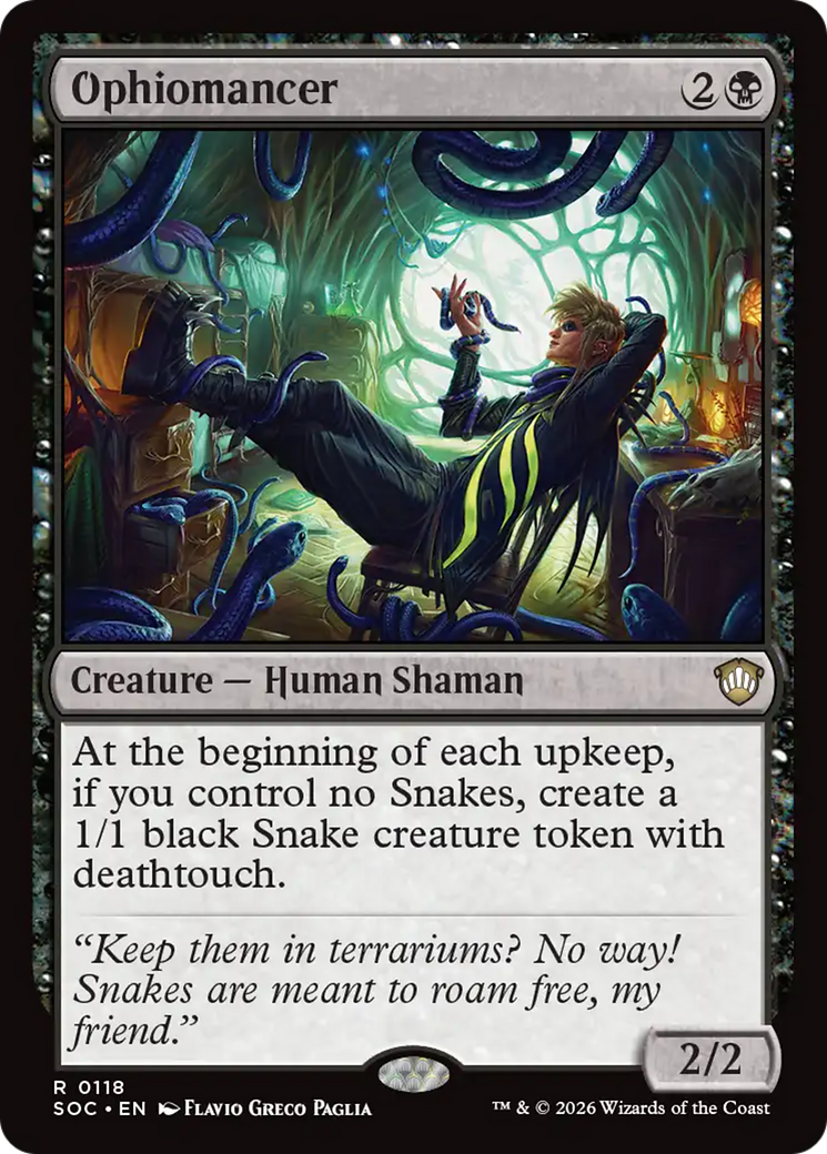 Ophiomancer [Secrets of Strixhaven Commander] | Devastation Store