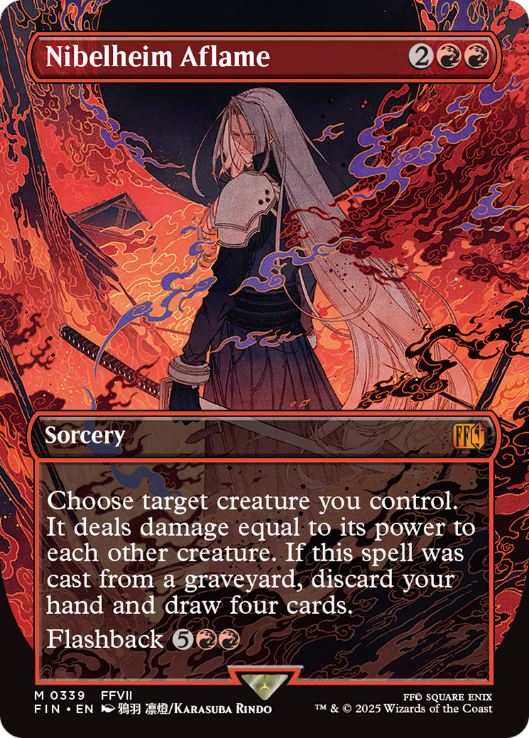 Nibelheim Aflame (Borderless) [FINAL FANTASY] | Devastation Store