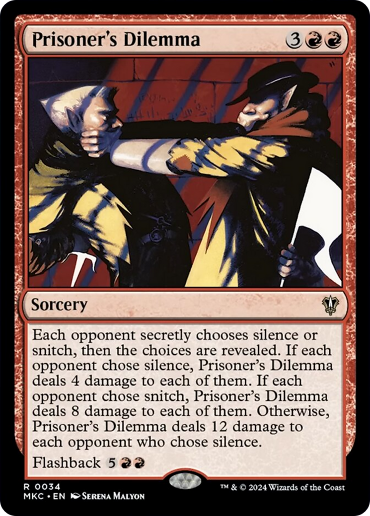 Prisoner's Dilemma [Murders at Karlov Manor Commander] | Devastation Store