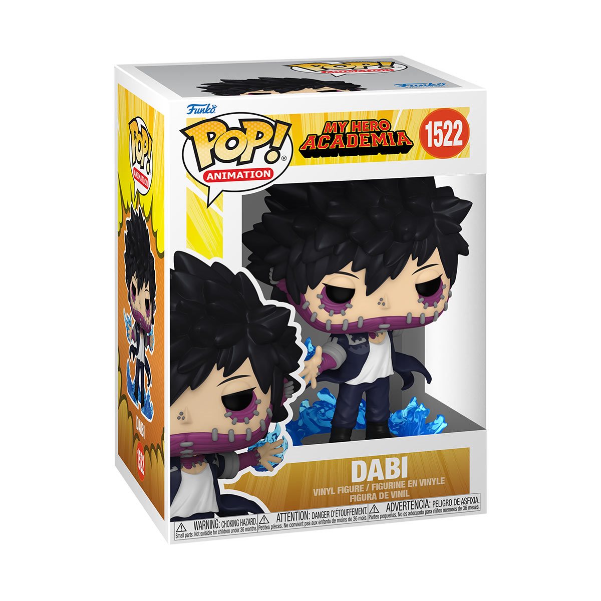 Funko Pop My Hero Academia Dabi (flames) #1522 | Devastation Store