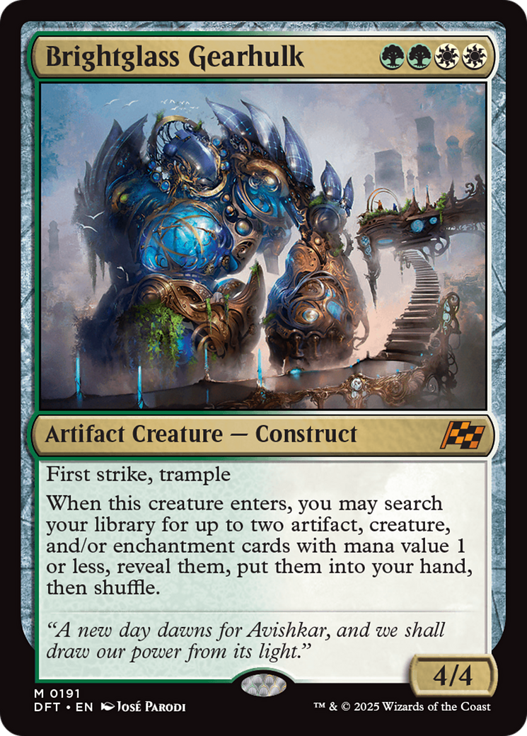 Brightglass Gearhulk [Aetherdrift] | Devastation Store