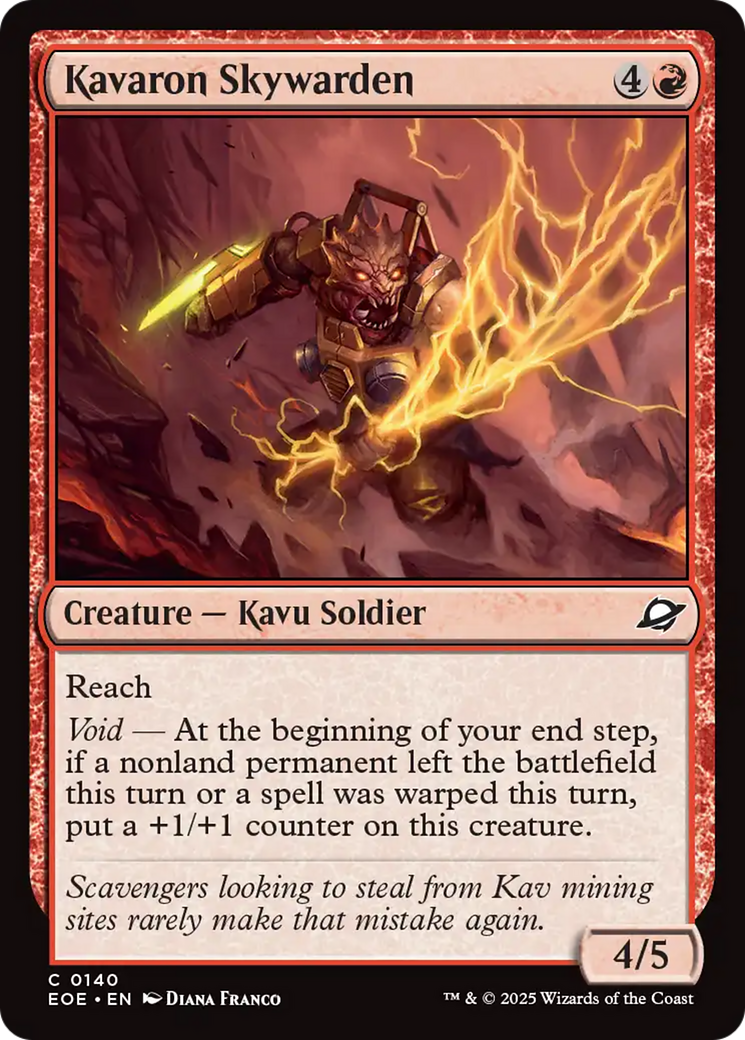 Kavaron Skywarden [Edge of Eternities] | Devastation Store