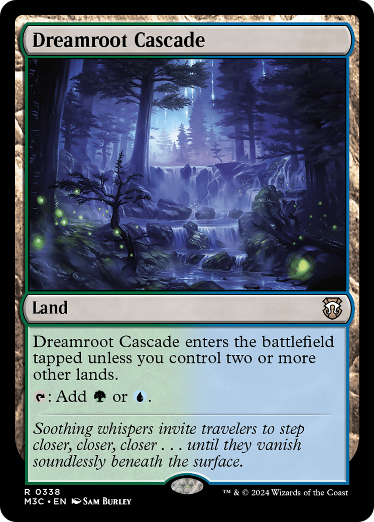 Dreamroot Cascade (Ripple Foil) [Modern Horizons 3 Commander] | Devastation Store