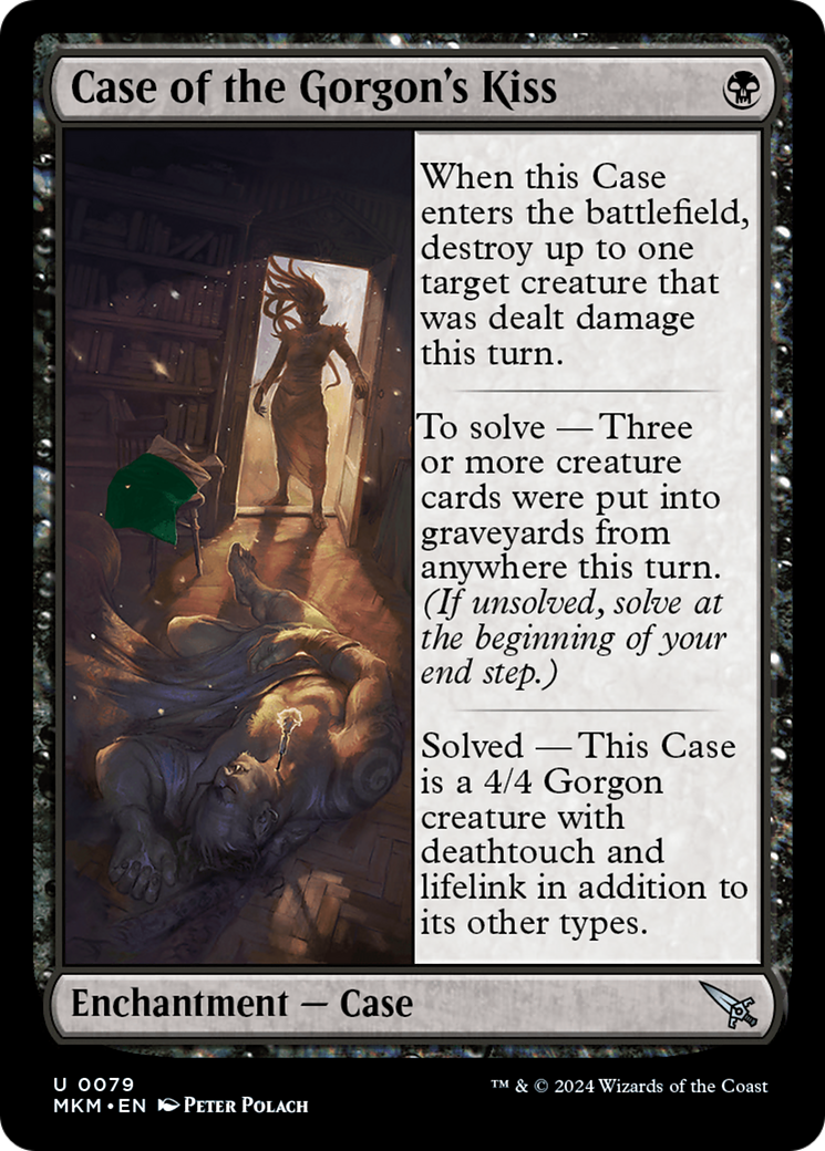 Case of the Gorgon's Kiss (Green) [Murders at Karlov Manor] | Devastation Store