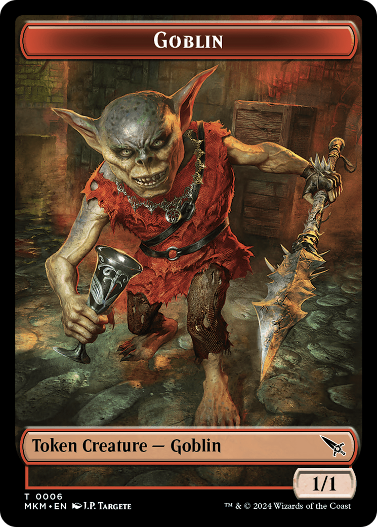 Goblin Token [Murders at Karlov Manor Tokens] | Devastation Store