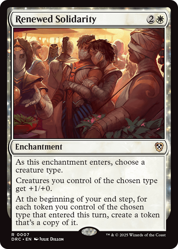 Renewed Solidarity [Aetherdrift Commander] | Devastation Store