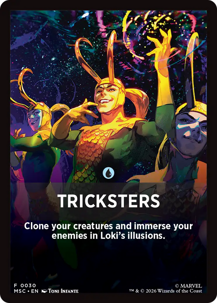 Tricksters Theme Card [Marvel Super Heroes Commander] | Devastation Store