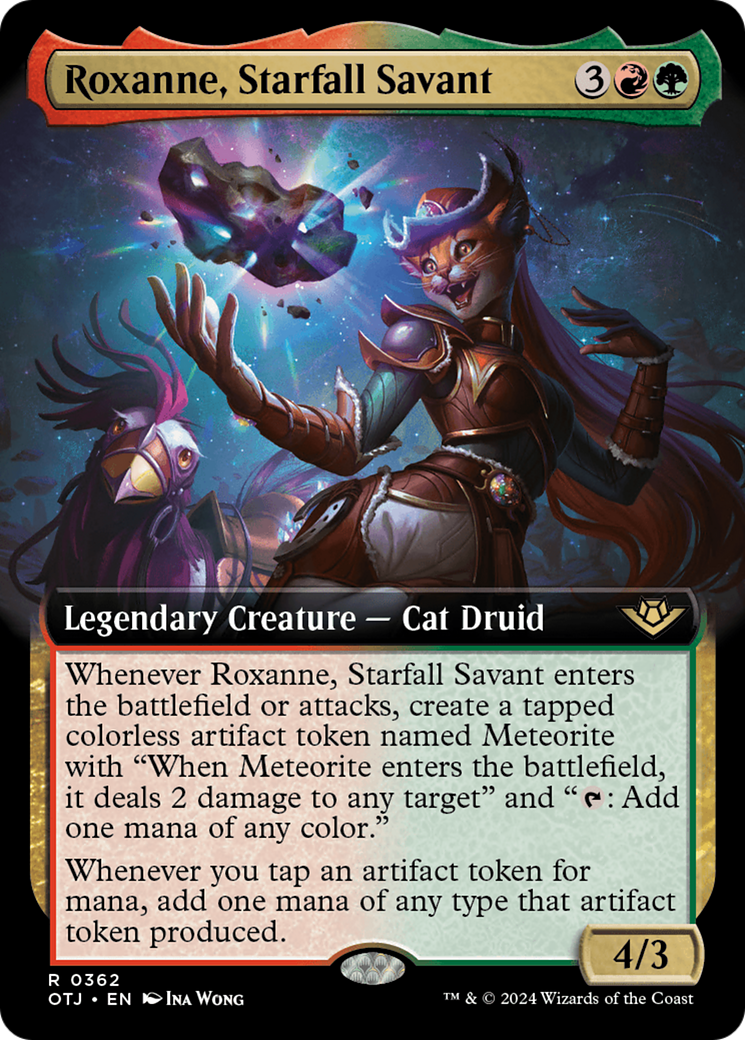 Roxanne, Starfall Savant (Extended Art) [Outlaws of Thunder Junction] | Devastation Store