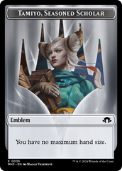 Tamiyo, Seasoned Scholar // Energy Reserve Double-Sided Token [Modern Horizons 3 Tokens] | Devastation Store