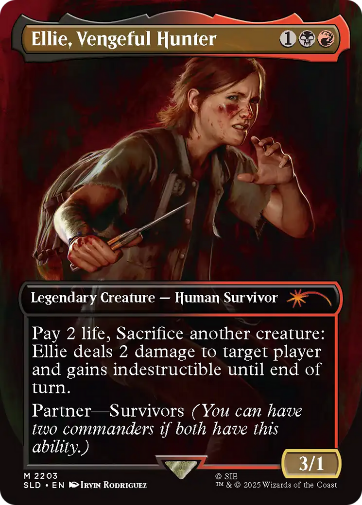 Ellie, Vengeful Hunter [Secret Lair Drop Series] | Devastation Store