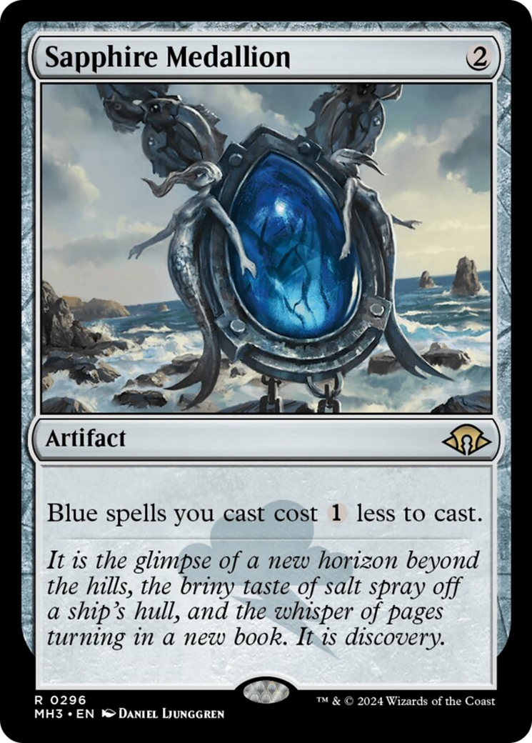 Sapphire Medallion [Modern Horizons 3] | Devastation Store