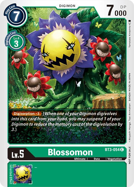 Blossomon [BT3-054] (Tamer Party Vol. 5) [Release Special Booster Promos] | Devastation Store