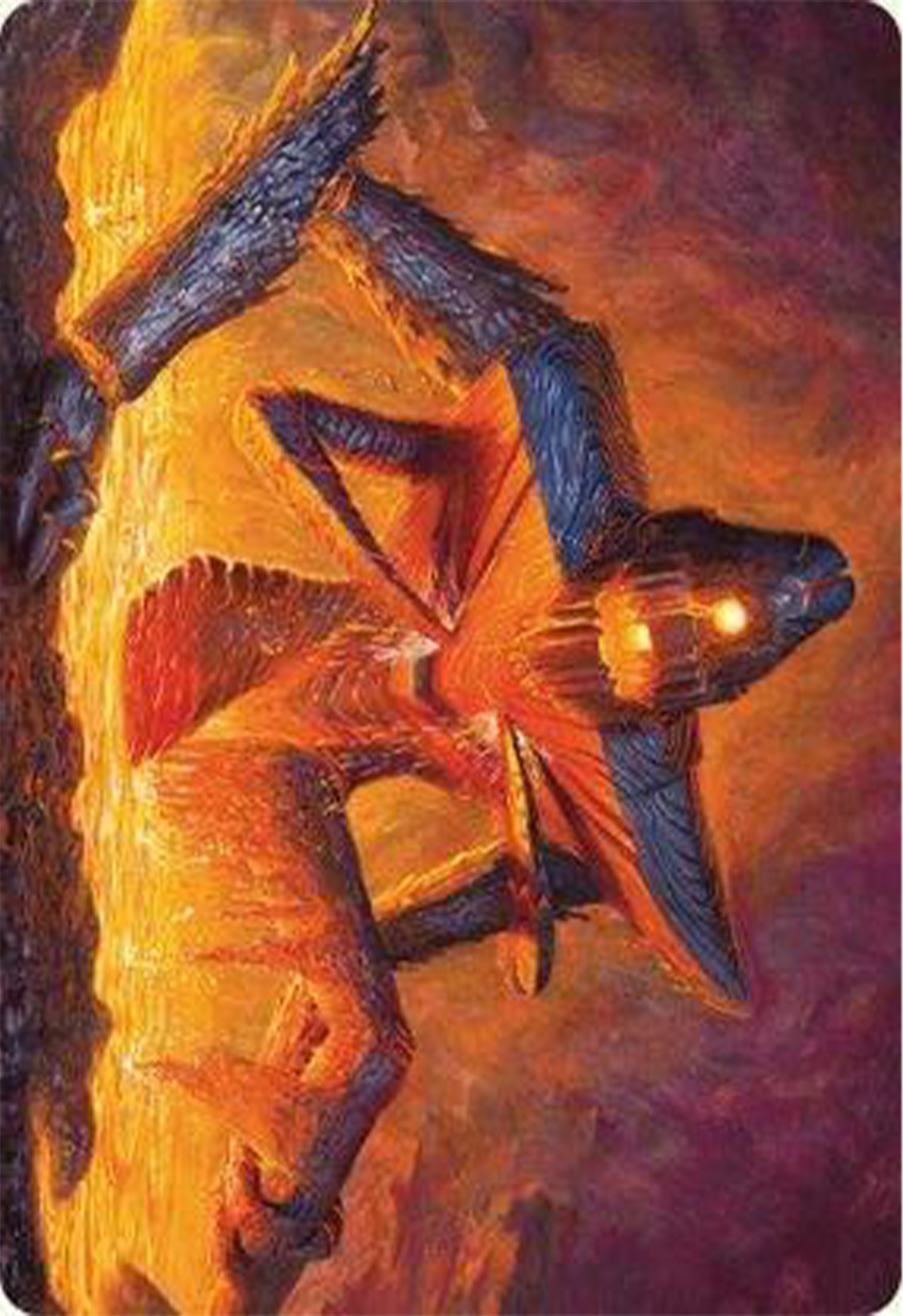 Molten Gatekeeper Art Card [Modern Horizons 3 Art Series] | Devastation Store