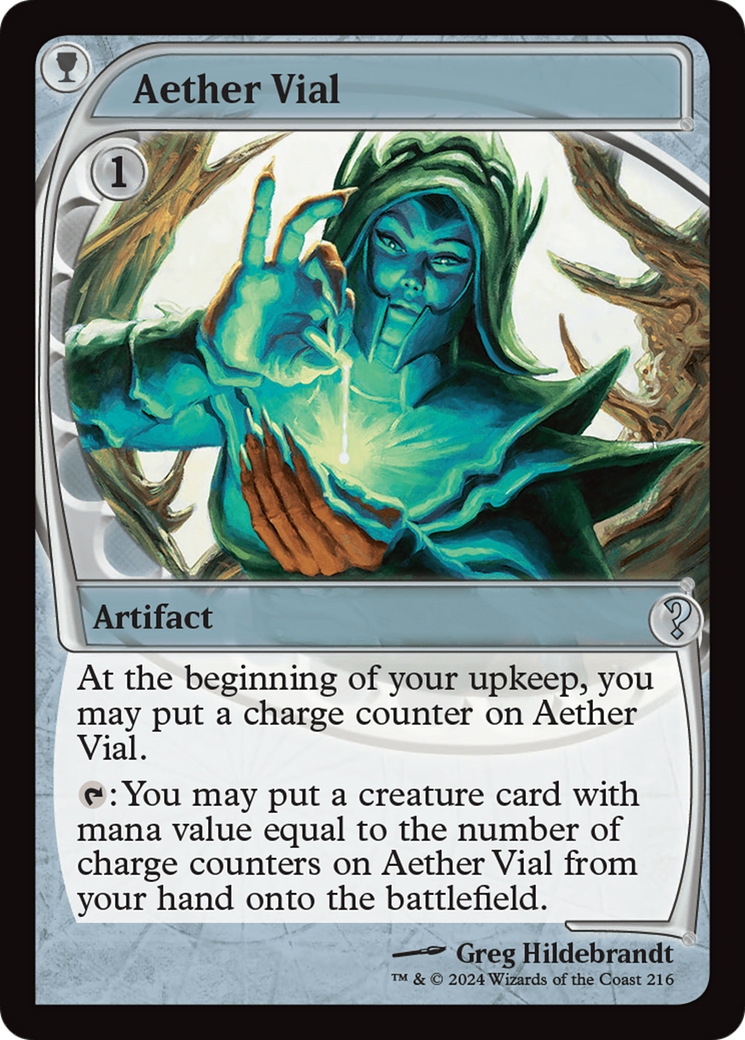 Aether Vial (Future Sight) [Mystery Booster 2] | Devastation Store