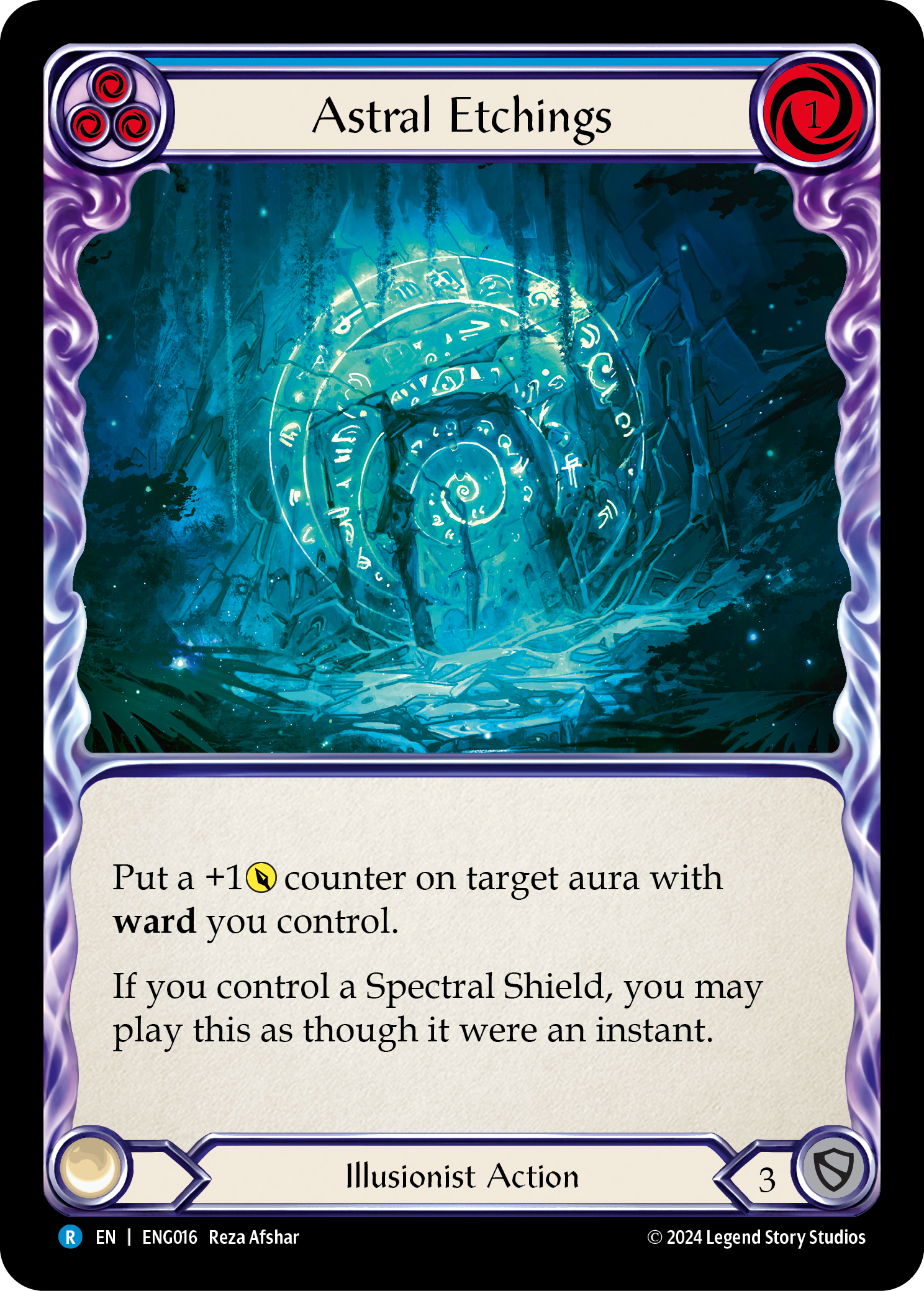Astral Etchings [ENG016] (Part the Mistveil Enigma Blitz Deck) | Devastation Store