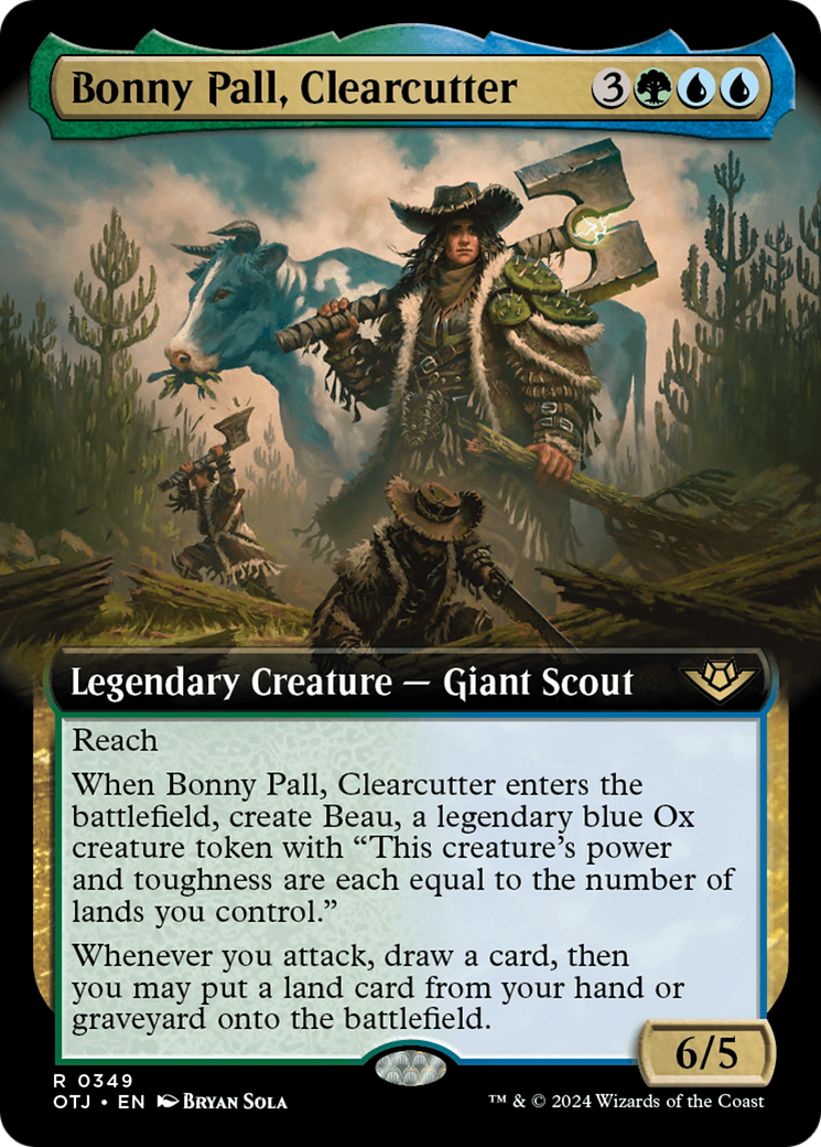 Bonny Pall, Clearcutter (Extended Art) [Outlaws of Thunder Junction] | Devastation Store