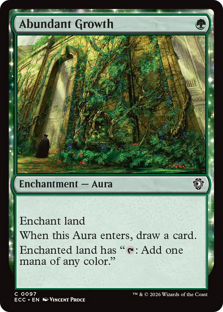 Abundant Growth [Lorwyn Eclipsed Commander] | Devastation Store