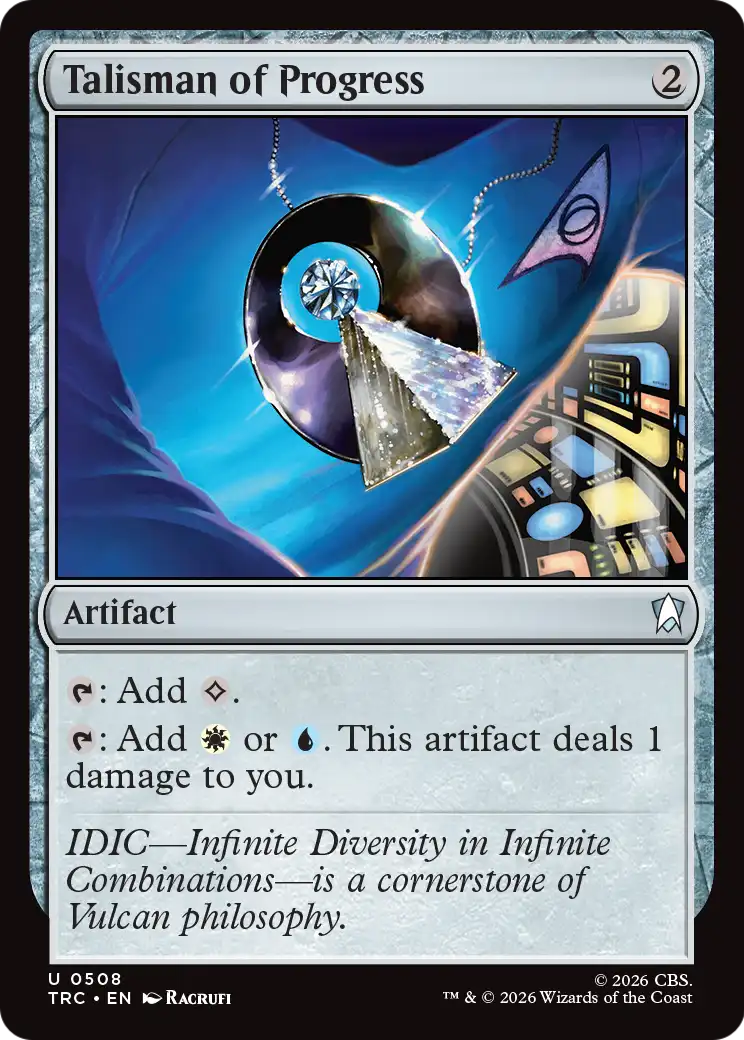 Talisman of Progress (Surge Foil) [Star Trek Commander] | Devastation Store