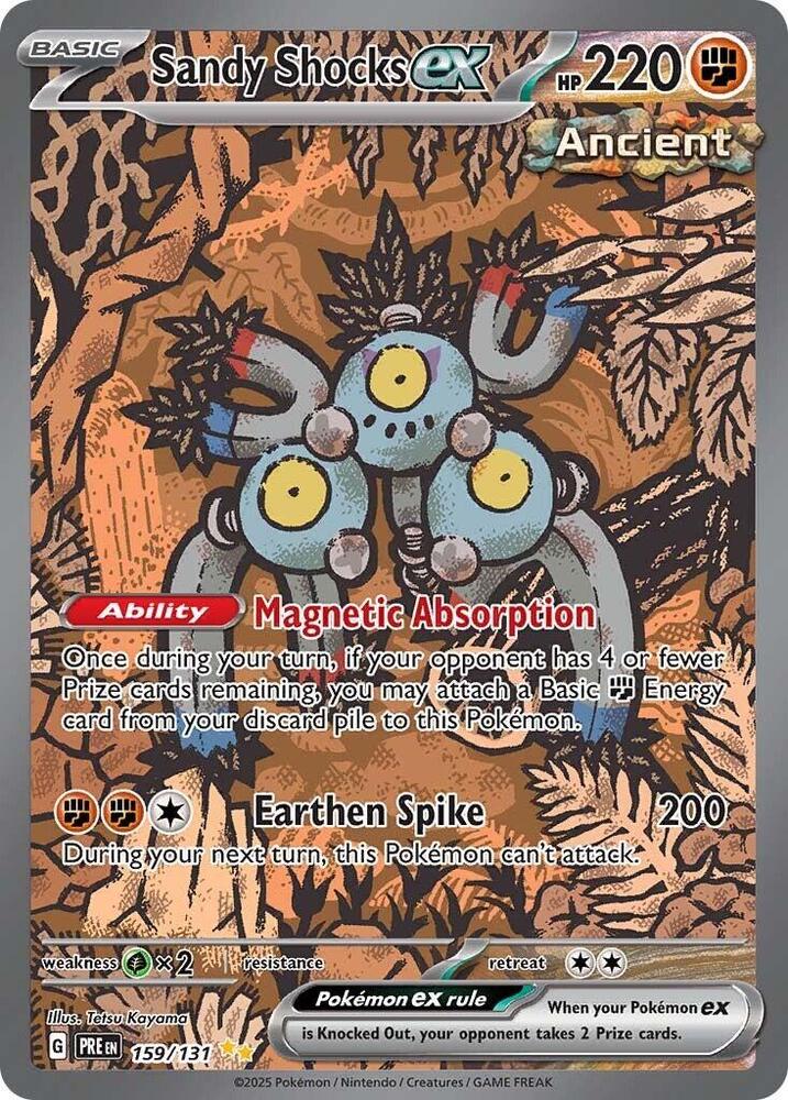 Sandy Shocks ex (159/131) [Scarlet & Violet: Prismatic Evolutions] | Devastation Store