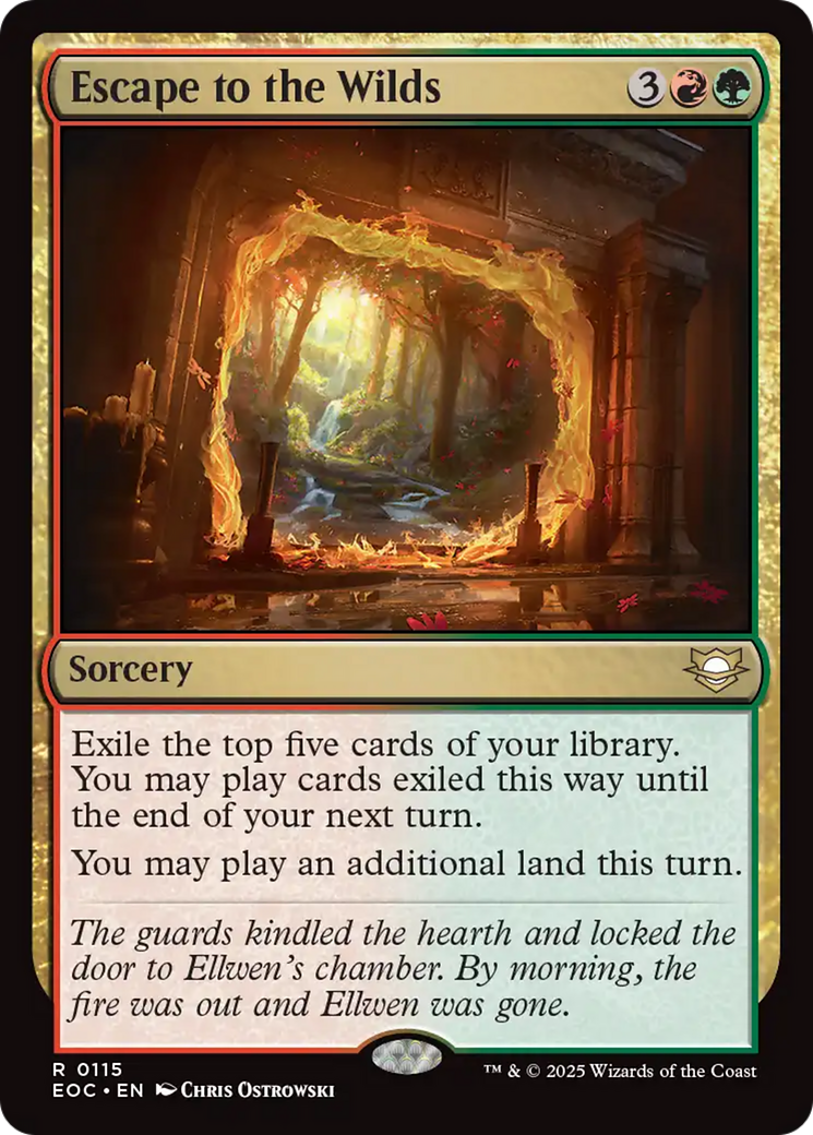 Escape to the Wilds [Edge of Eternities Commander] | Devastation Store