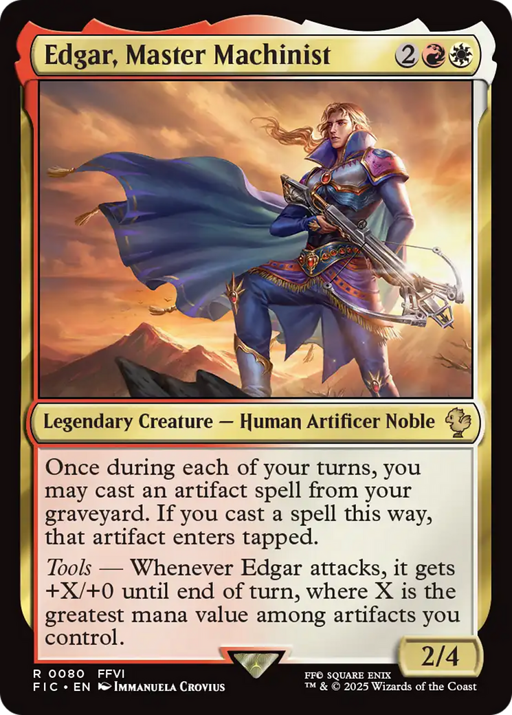 Edgar, Master Machinist [FINAL FANTASY Commander] | Devastation Store