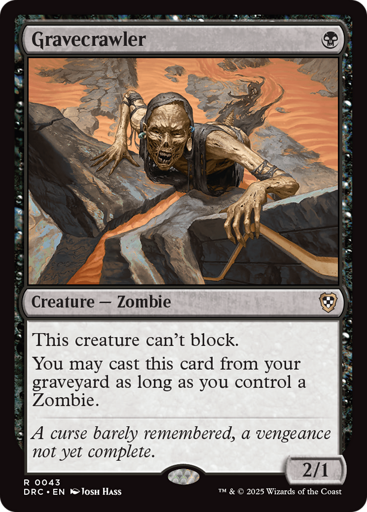 Gravecrawler [Aetherdrift Commander] | Devastation Store