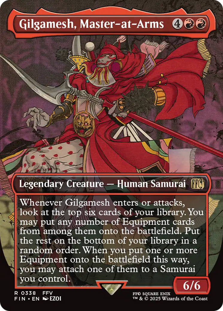 Gilgamesh, Master-at-Arms (Borderless) [FINAL FANTASY] | Devastation Store