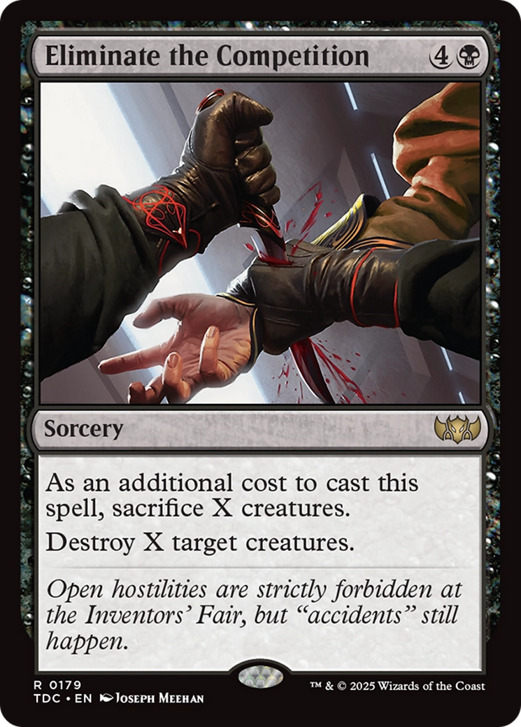 Eliminate the Competition [Tarkir: Dragonstorm Commander] | Devastation Store