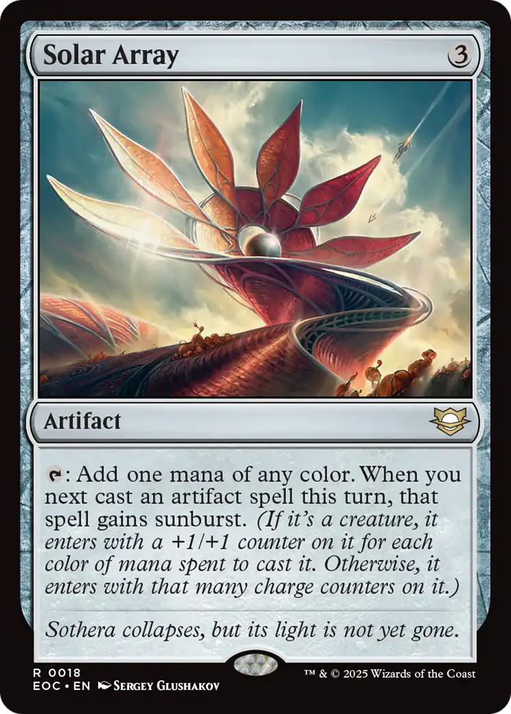 Solar Array [Edge of Eternities Commander] | Devastation Store
