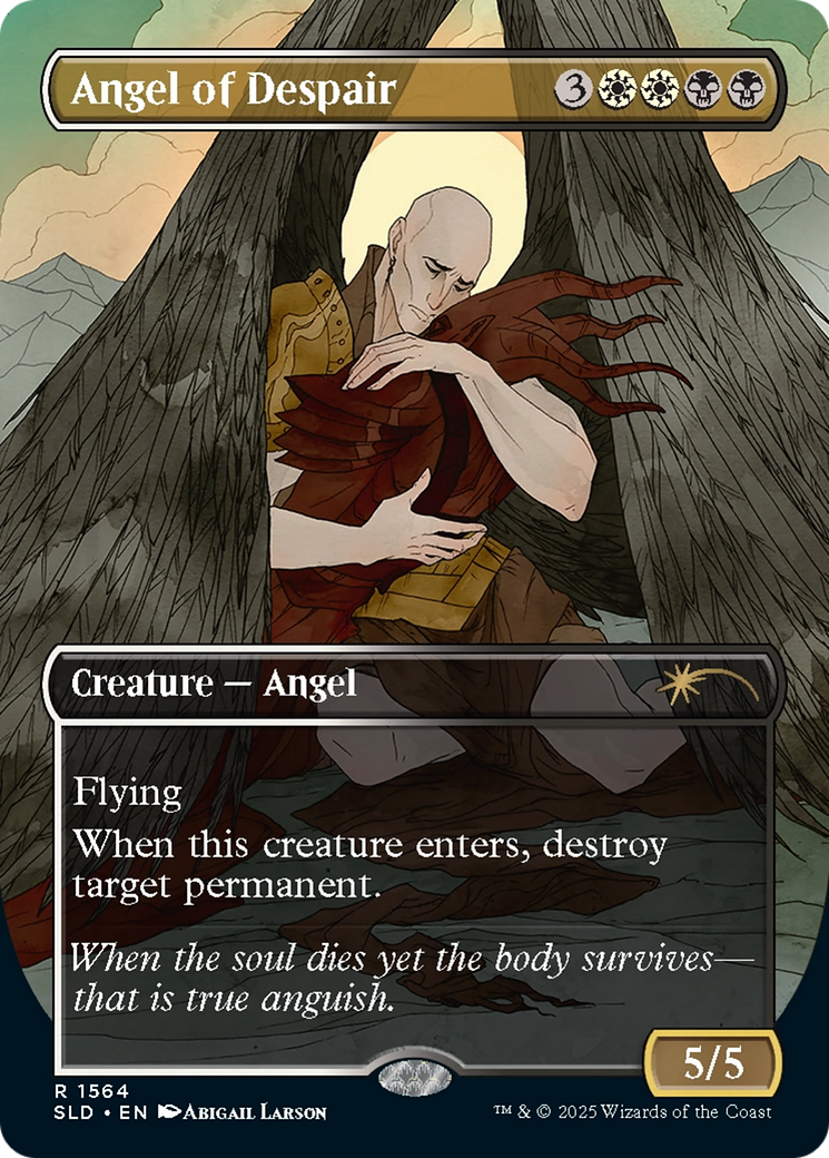 Angel of Despair (Rainbow Foil) [Secret Lair Drop Series] | Devastation Store