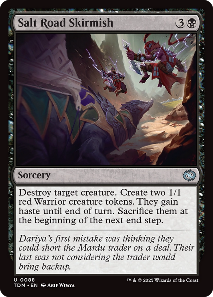 Salt Road Skirmish [Tarkir: Dragonstorm] | Devastation Store