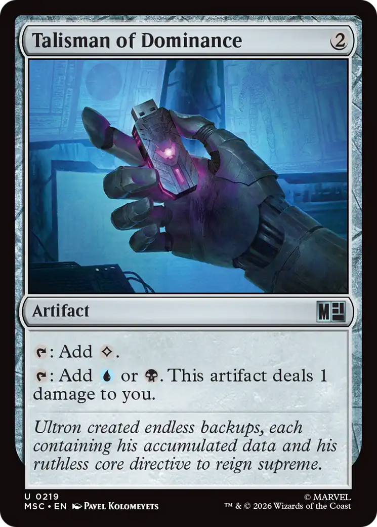 Talisman of Dominance (Surge Foil) [Marvel Super Heroes Commander] | Devastation Store