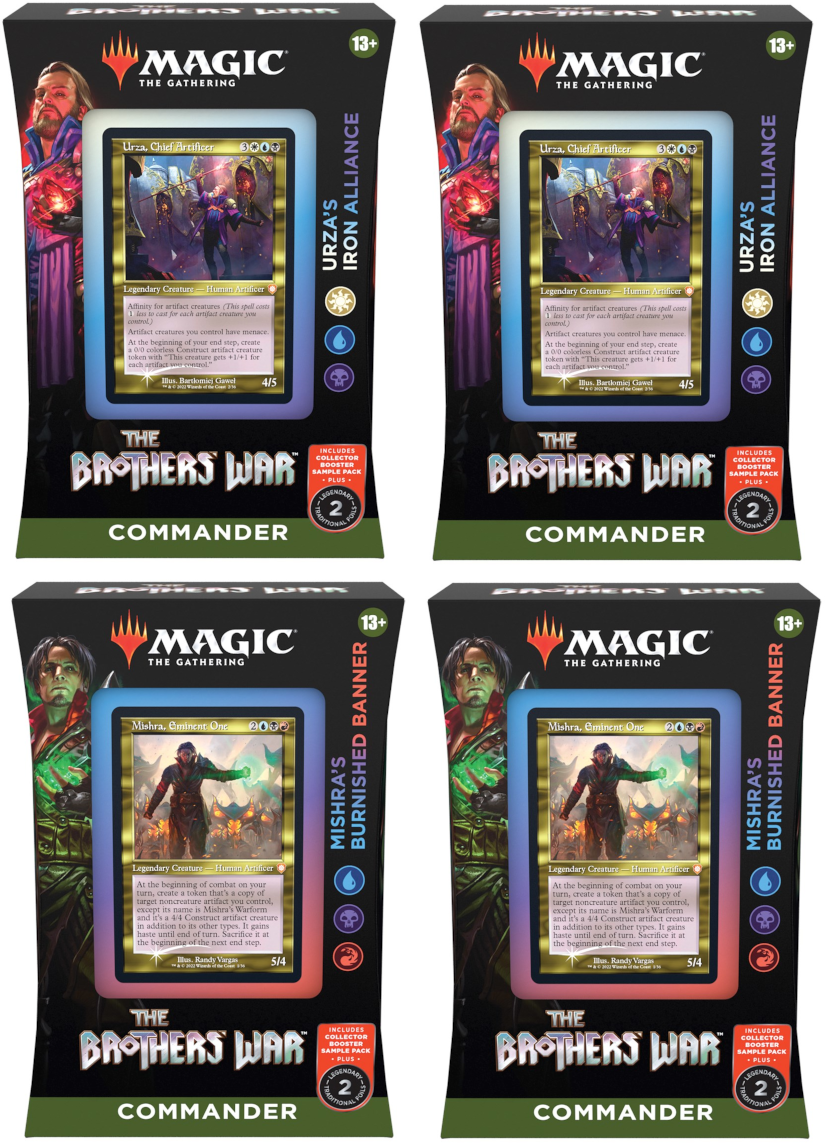 The Brothers' War - Commander Deck Display | Devastation Store