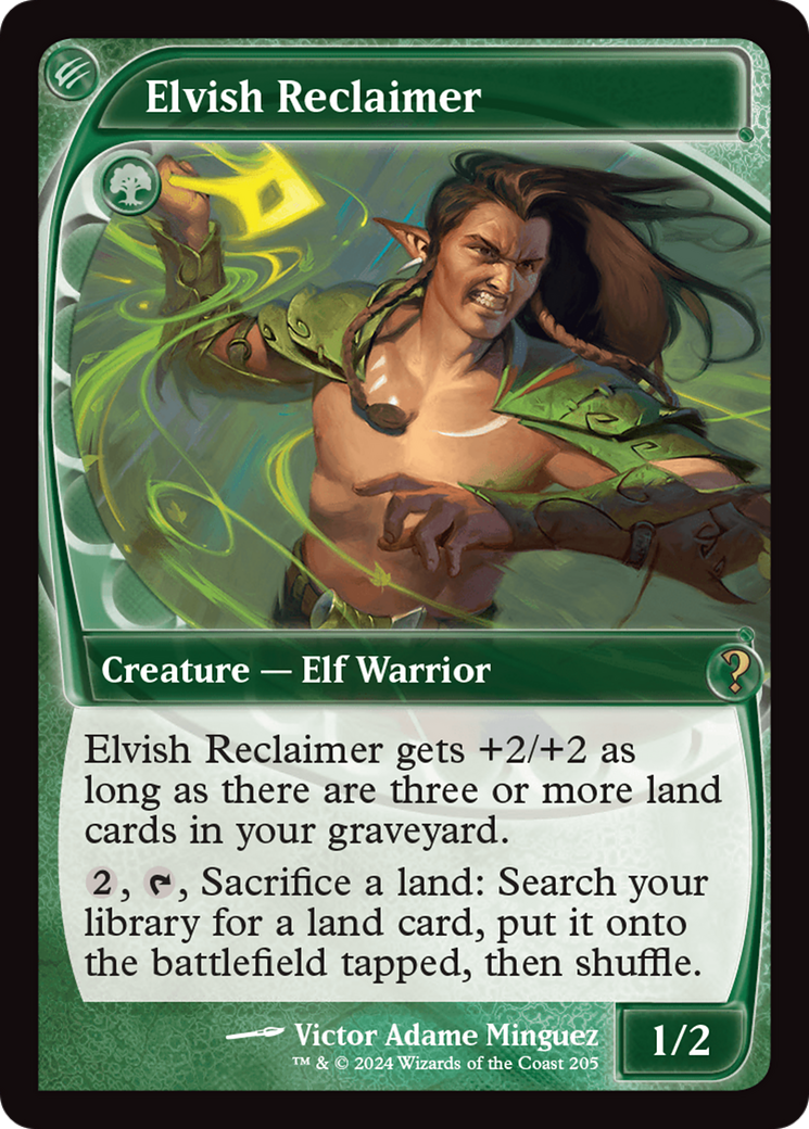 Elvish Reclaimer (Future Sight) [Mystery Booster 2] | Devastation Store