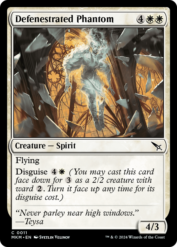 Defenestrated Phantom [Murders at Karlov Manor] | Devastation Store