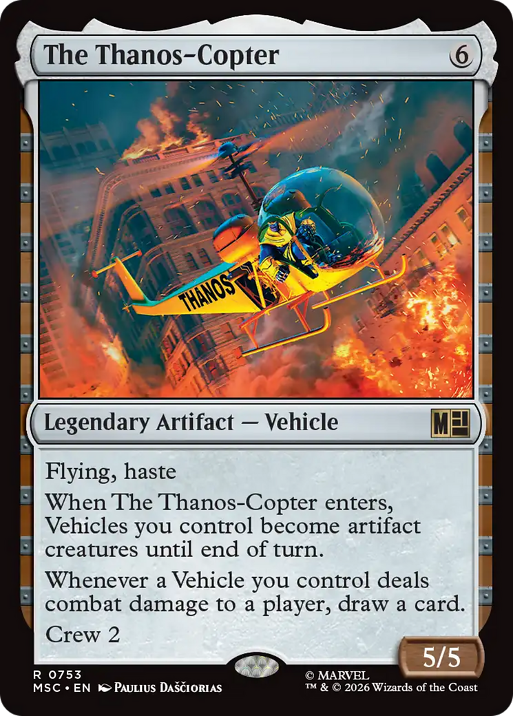 The Thanos-Copter [Marvel Super Heroes Commander] | Devastation Store
