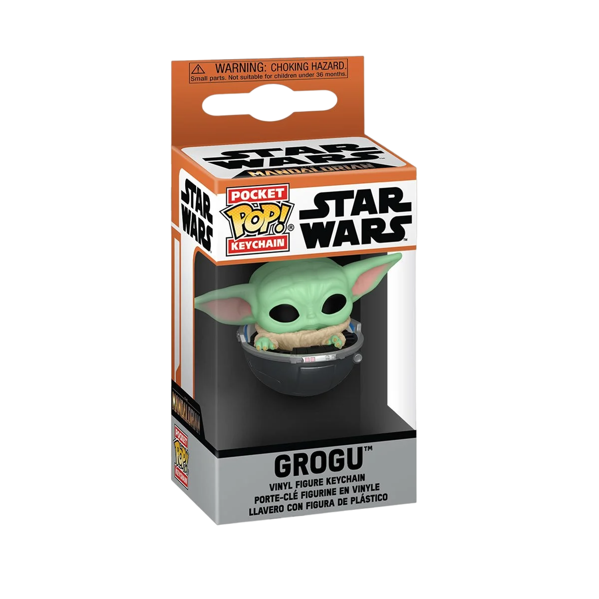 Funko Pop Keychain Llavero Star Wars The Mandalorian Grogu | Devastation Store